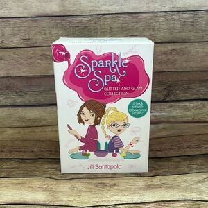 sparkly spa glitter and glam collection boxed set (8 books)